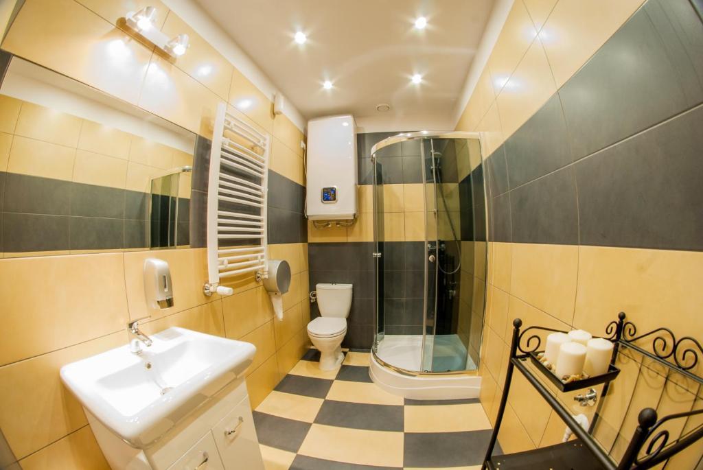 Apartament z 1 sypialnią i prywatną łazienką
